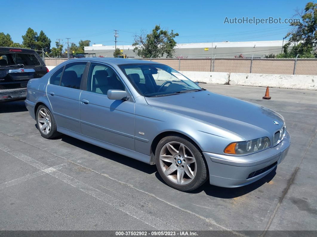 2003 Bmw 5 Series 525ia Silver vin: WBADT43443G027323