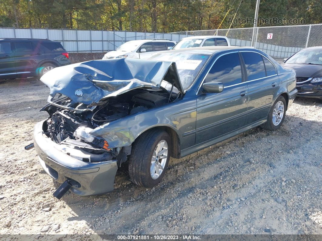 2003 Bmw 525ia Gray vin: WBADT43463G024388