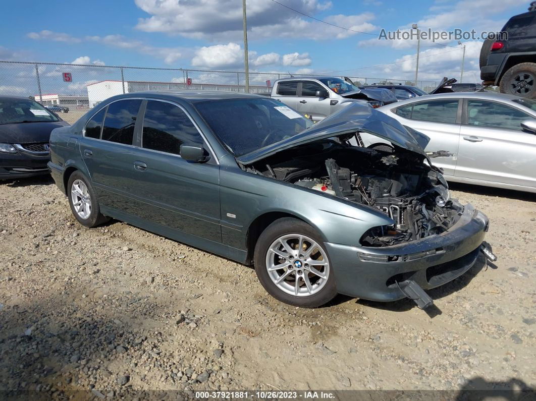 2003 Bmw 525ia Gray vin: WBADT43463G024388