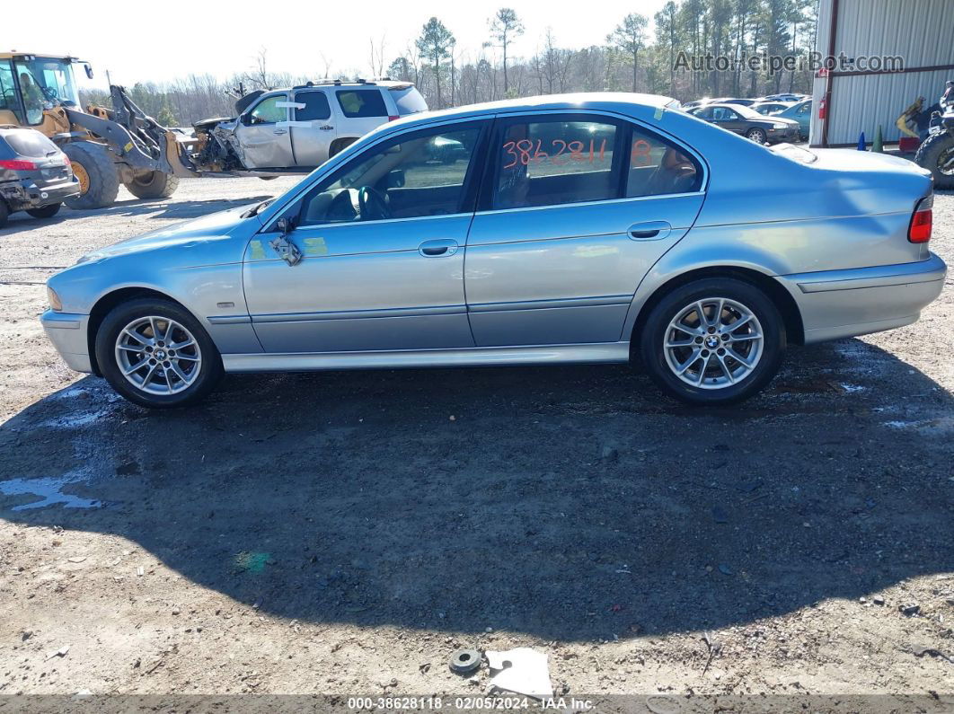 2003 Bmw 525ia   Light Blue vin: WBADT43463G028215