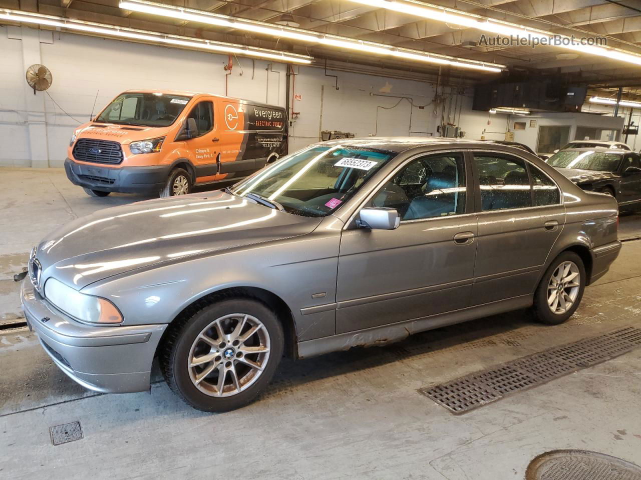 2003 Bmw 525 I Automatic Tan vin: WBADT43463G029493