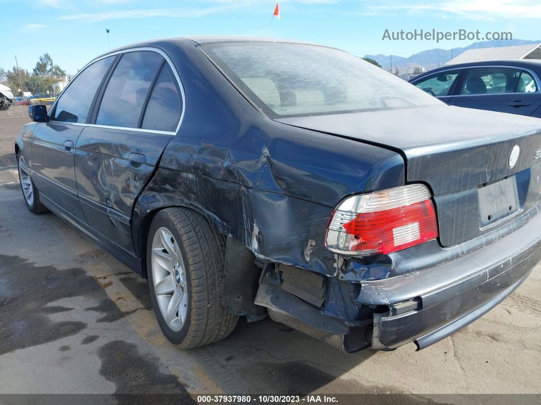 2003 Bmw 525ia Blue vin: WBADT43473G024559