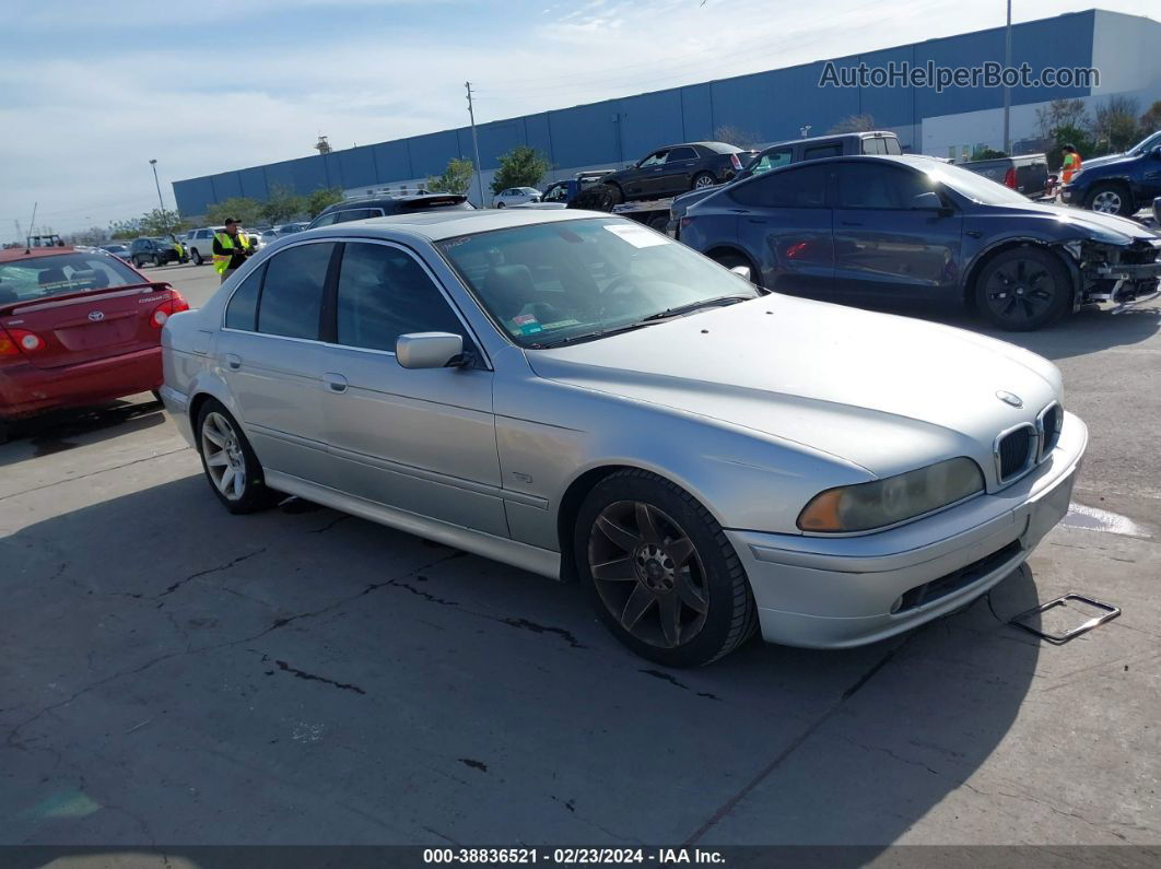 2003 Bmw 525ia   Silver vin: WBADT43473G025047