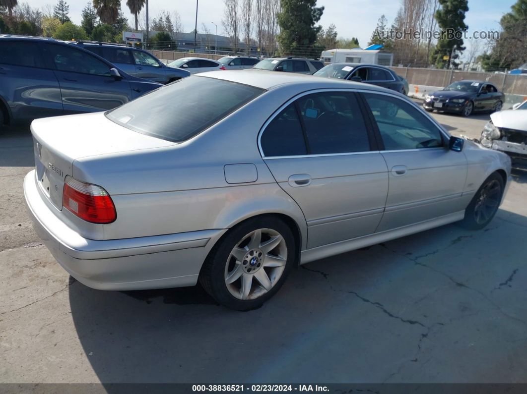 2003 Bmw 525ia   Silver vin: WBADT43473G025047