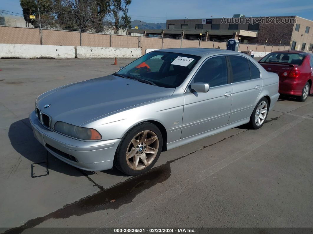 2003 Bmw 525ia   Silver vin: WBADT43473G025047