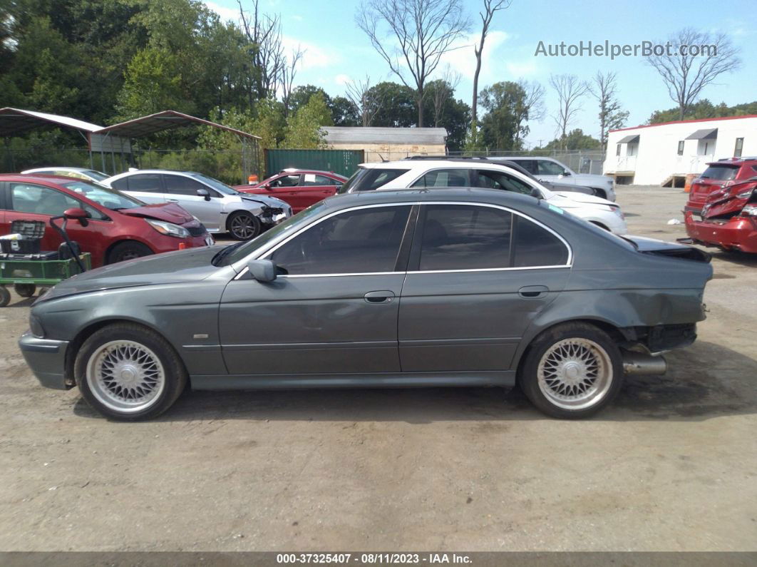 2003 Bmw 5 Series 525ia Gray vin: WBADT43473G033861