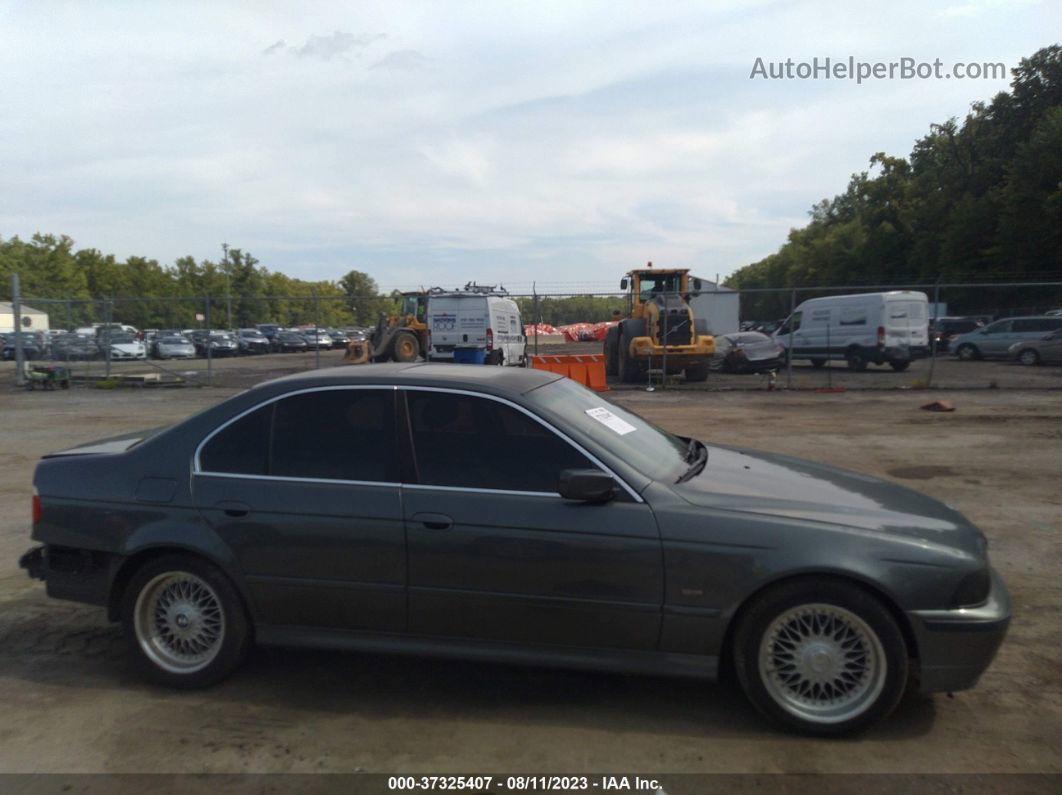 2003 Bmw 5 Series 525ia Gray vin: WBADT43473G033861