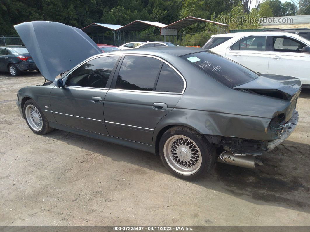 2003 Bmw 5 Series 525ia Gray vin: WBADT43473G033861