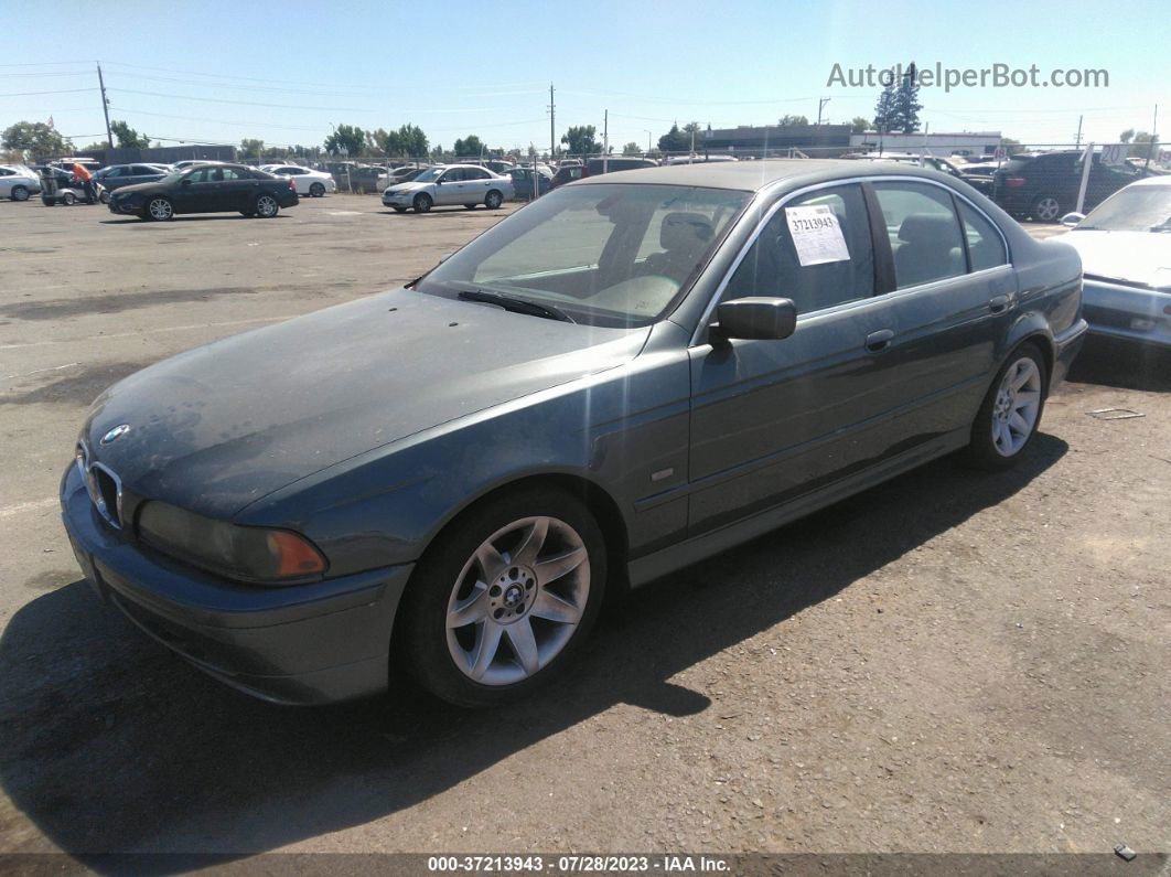 2003 Bmw 5 Series 525ia Gray vin: WBADT43483G023632