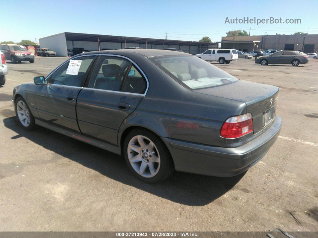 2003 Bmw 5 Series 525ia Gray vin: WBADT43483G023632