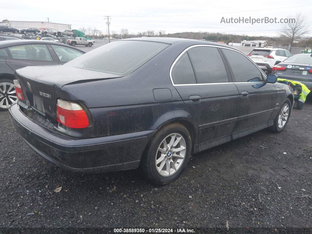 2003 Bmw 525ia   Синий vin: WBADT43483G034503