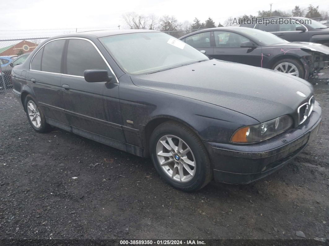 2003 Bmw 525ia   Синий vin: WBADT43483G034503