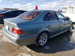 2003 Bmw 525 I Automatic Blue vin: WBADT43493G026541