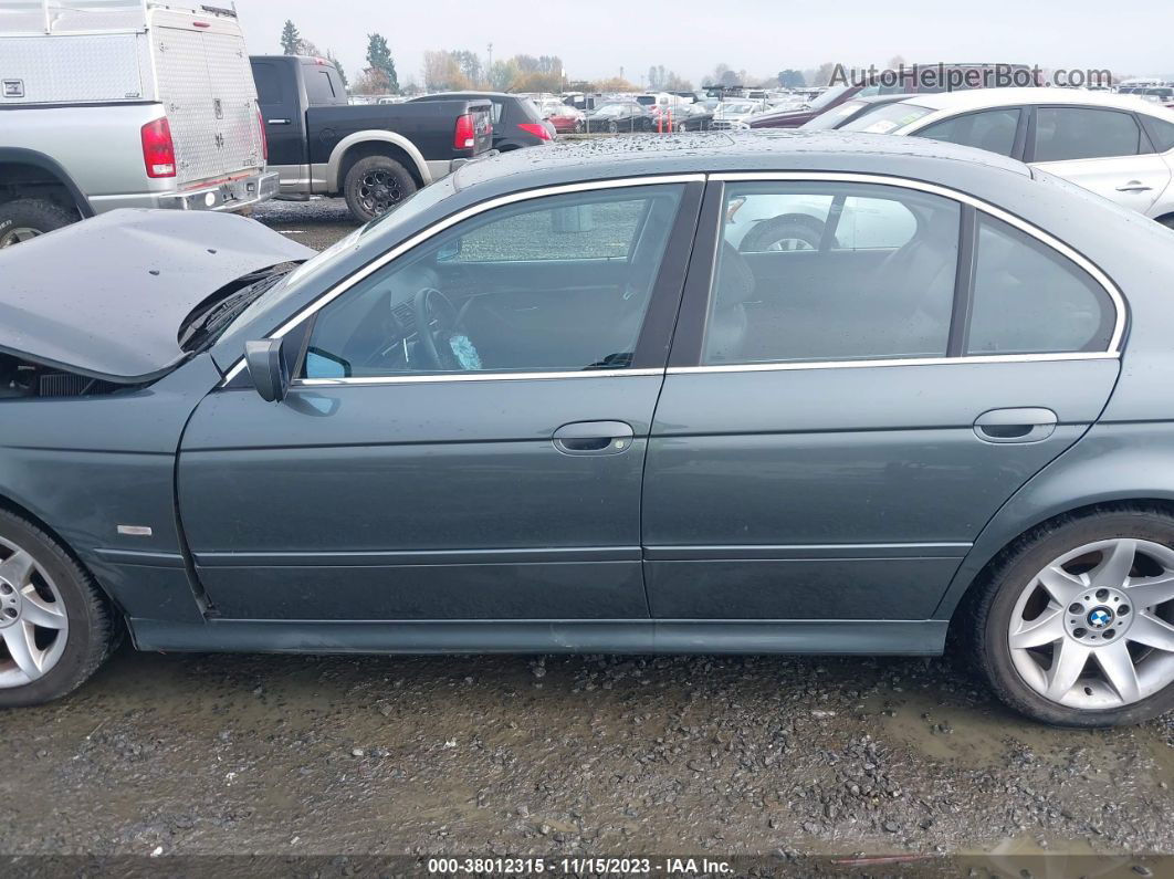 2003 Bmw 525ia Gray vin: WBADT434X3G029559