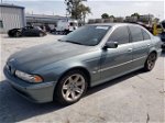 2003 Bmw 525 I Automatic Turquoise vin: WBADT434X3GY97982
