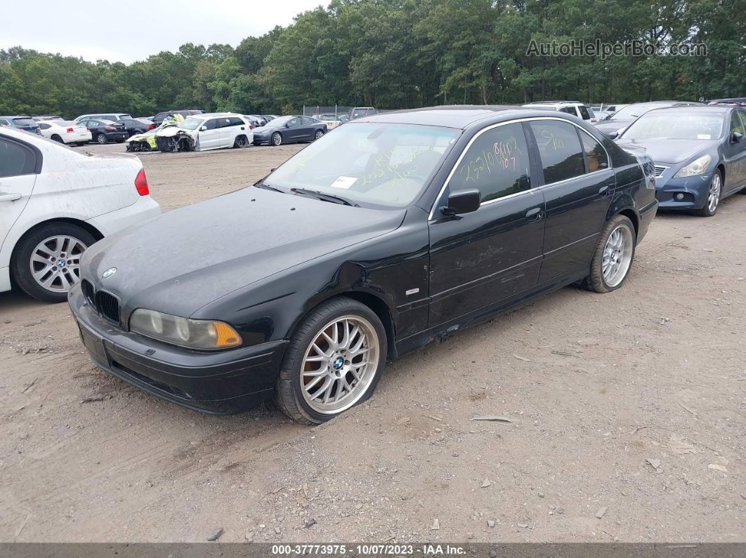 2003 Bmw 530i Черный vin: WBADT53453CE94637