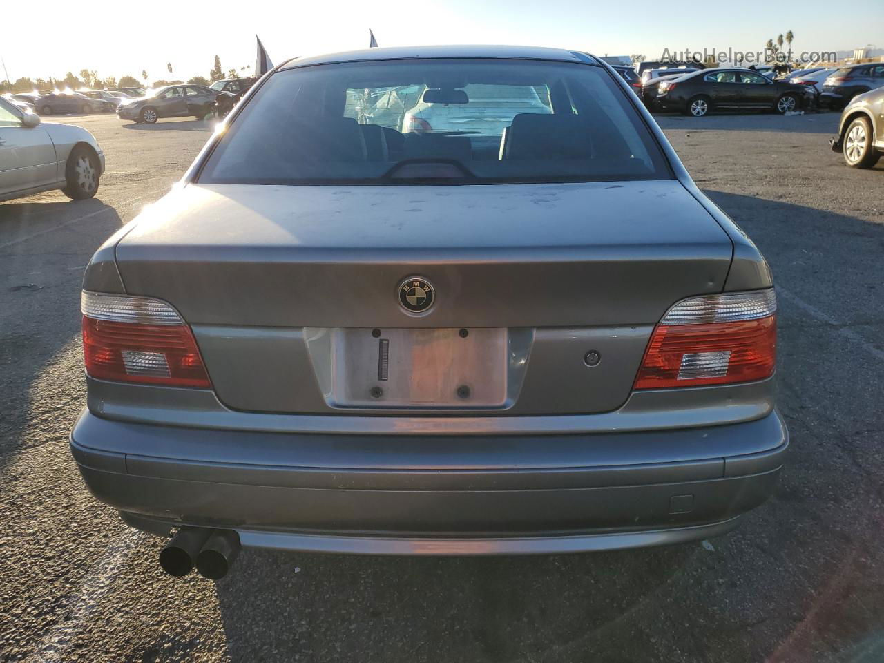 2003 Bmw 530 I Automatic Серый vin: WBADT63413CK31984