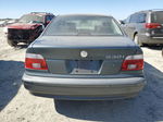 2003 Bmw 530 I Automatic Green vin: WBADT63413CK33248