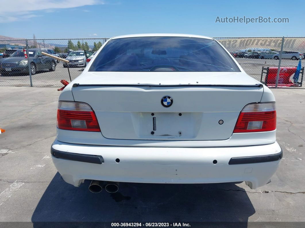 2003 Bmw 5 Series 530ia White vin: WBADT63413CK33492