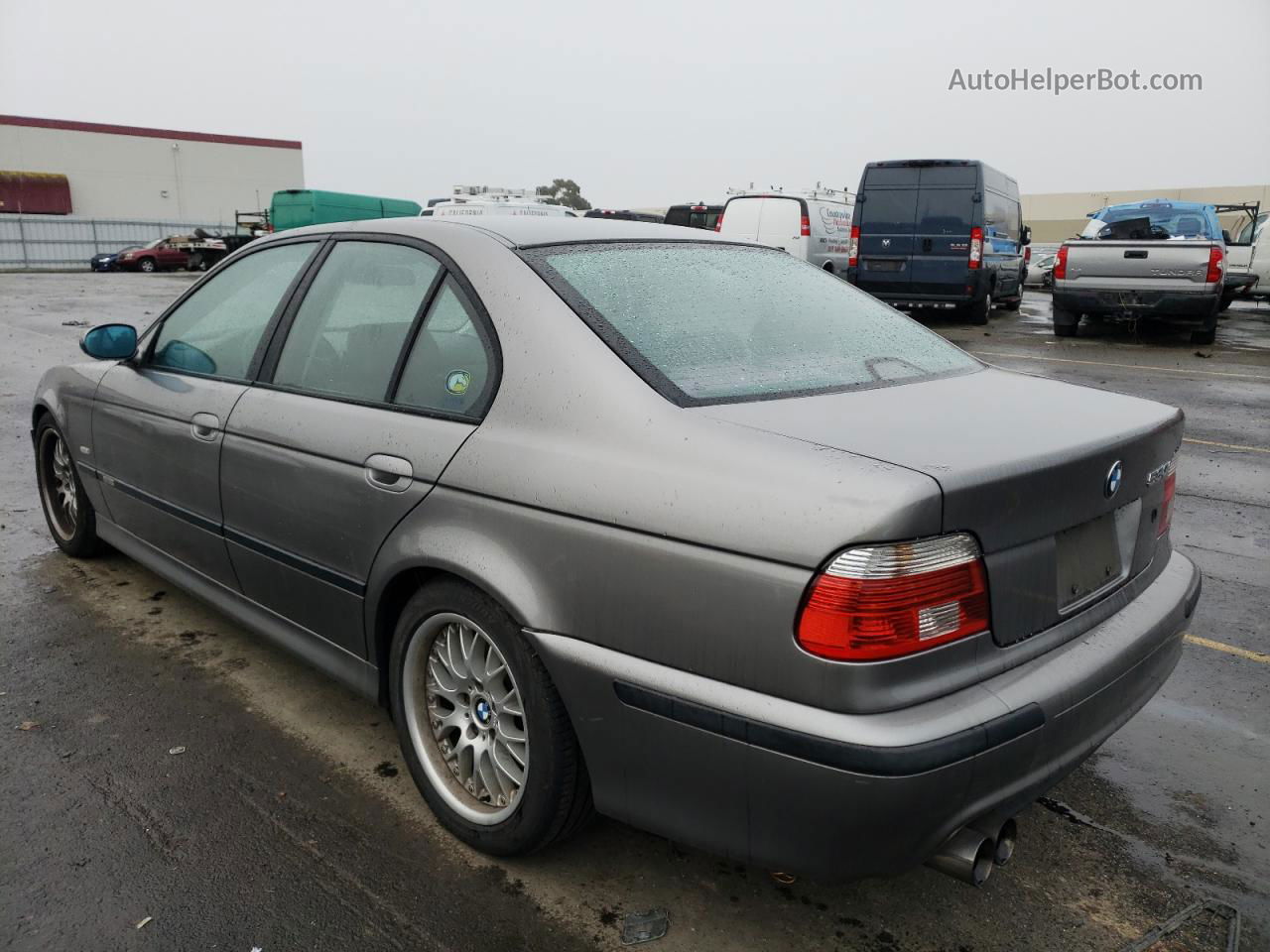 2003 Bmw 530 I Automatic Gray vin: WBADT63443CK42249