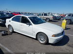 2003 Bmw 5 Series 530ia White vin: WBADT63453CK42891