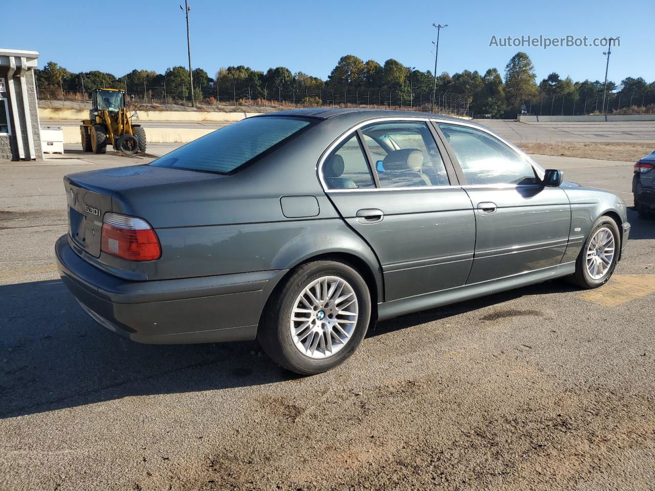 2003 Bmw 530 I Automatic Gray vin: WBADT63453CK45371