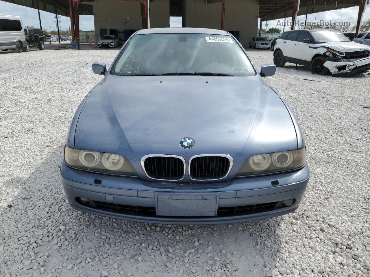 2003 Bmw 530 I Automatic Синий vin: WBADT63463CK36209