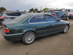 2003 Bmw 530 I Automatic Green vin: WBADT63463CK38588