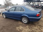 2003 Bmw 530 I Automatic Blue vin: WBADT634X3CK33202