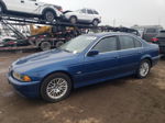 2003 Bmw 530 I Automatic Blue vin: WBADT634X3CK33202