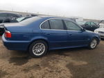 2003 Bmw 530 I Automatic Blue vin: WBADT634X3CK33202