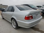 2003 Bmw 530 I Automatic Silver vin: WBADT634X3CK38786