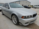 2003 Bmw 530 I Automatic Silver vin: WBADT634X3CK38786