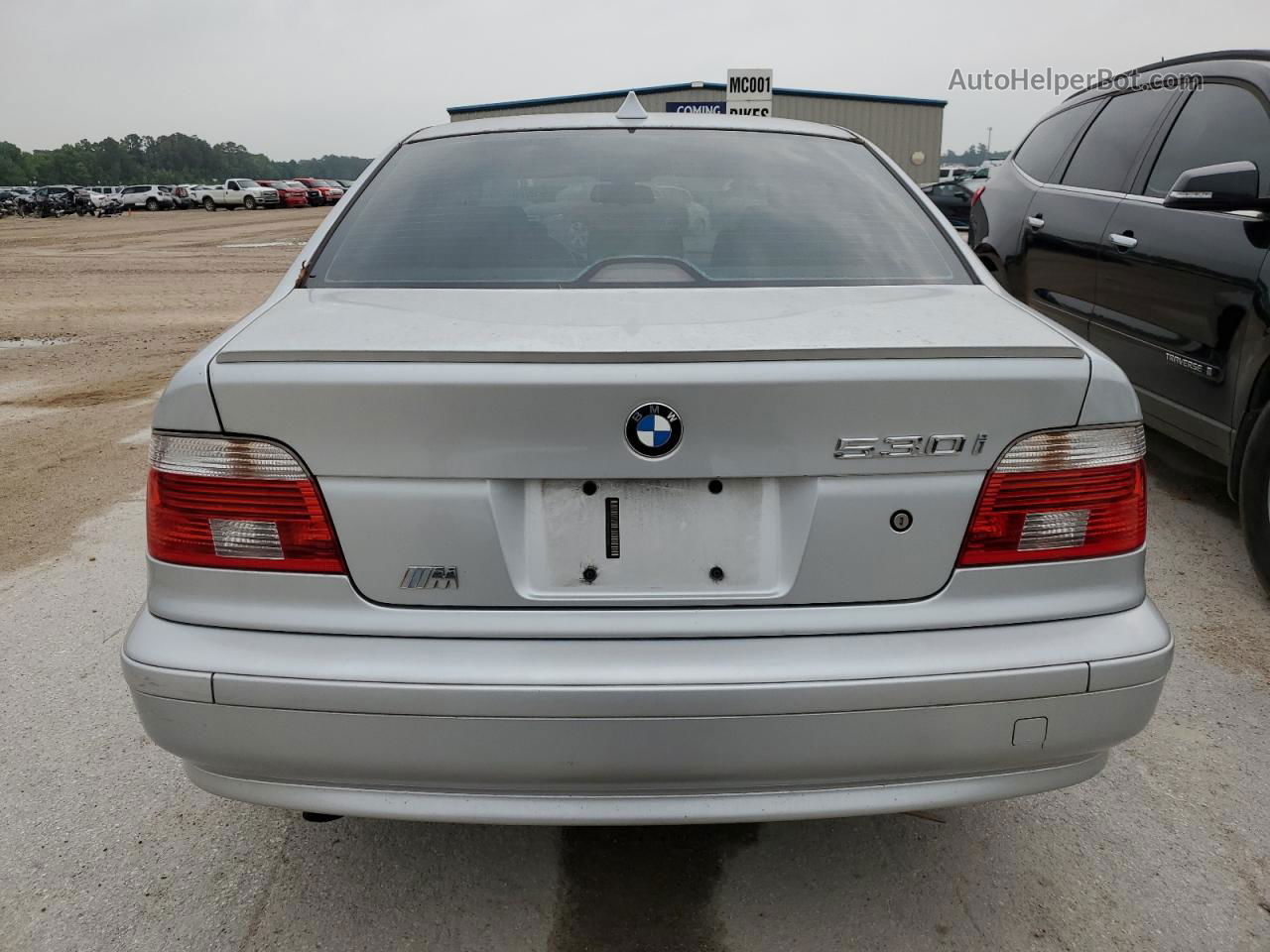 2003 Bmw 530 I Automatic Серебряный vin: WBADT634X3CK38786