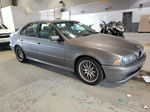 2003 Bmw 530 I Automatic Gray vin: WBADT634X3CK44622