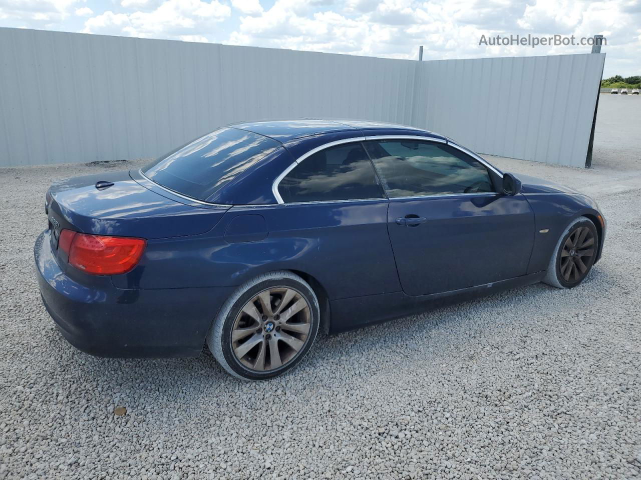 2012 Bmw 328 I Blue vin: WBADW3C51CE822240