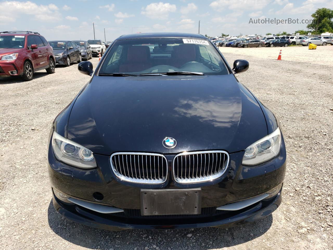 2012 Bmw 328 I Black vin: WBADW3C53CE822711