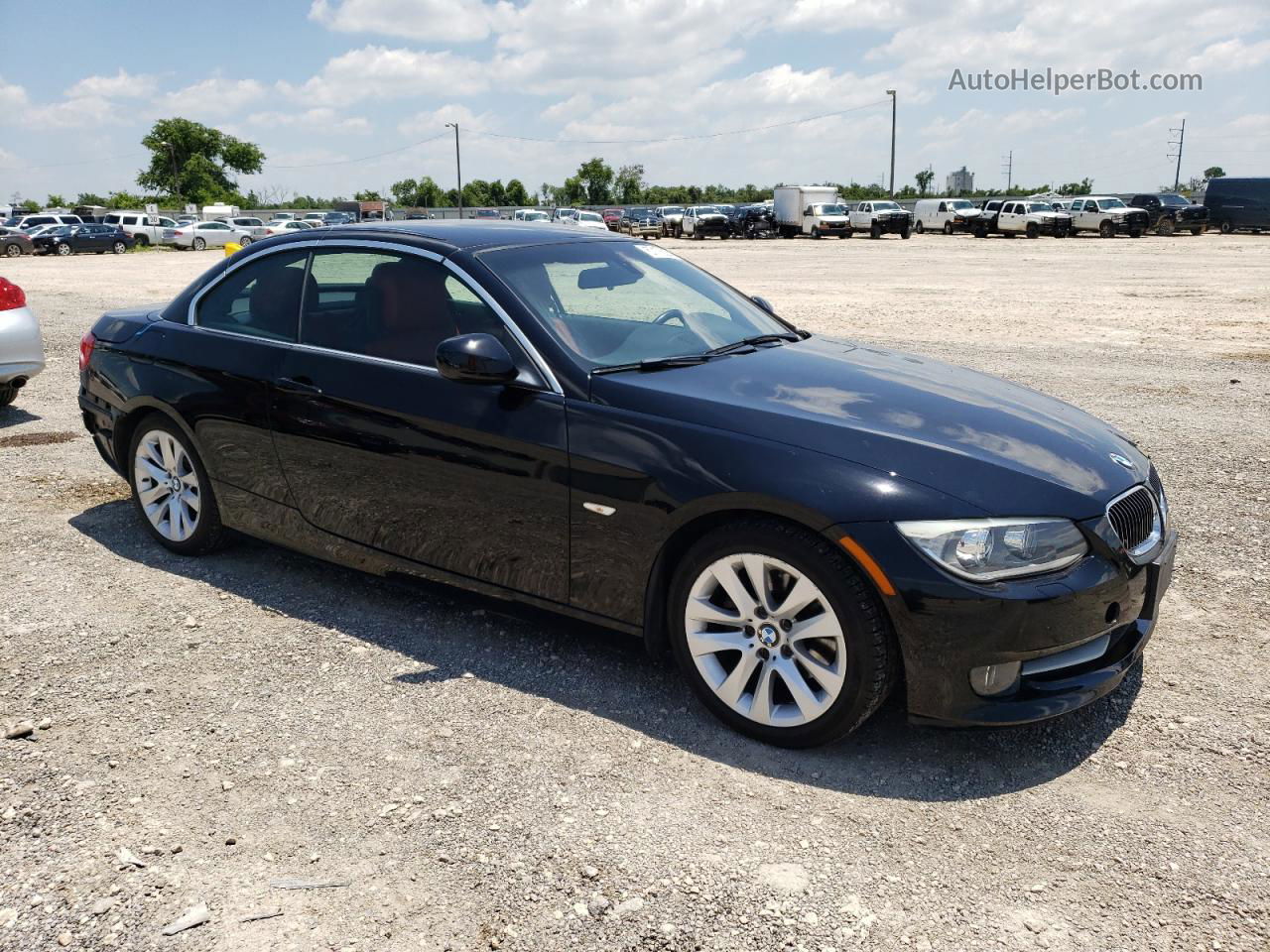 2012 Bmw 328 I Black vin: WBADW3C53CE822711