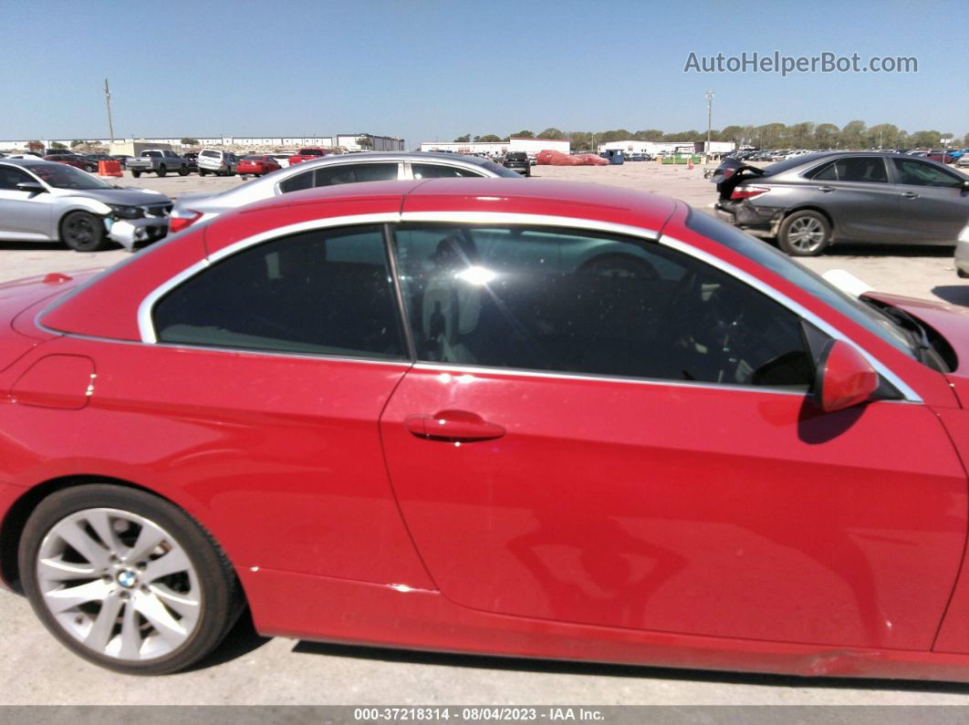 2012 Bmw 3 Series 328i Red vin: WBADW3C53CE824197