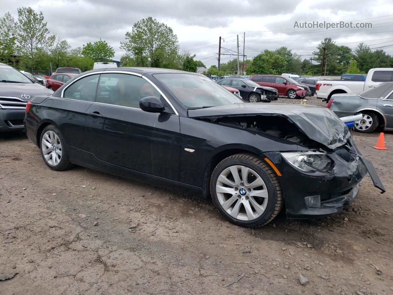 2012 Bmw 328 I Black vin: WBADW3C54CE822832