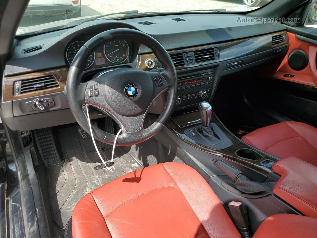 2013 Bmw 328 I Черный vin: WBADW3C56DJ526705