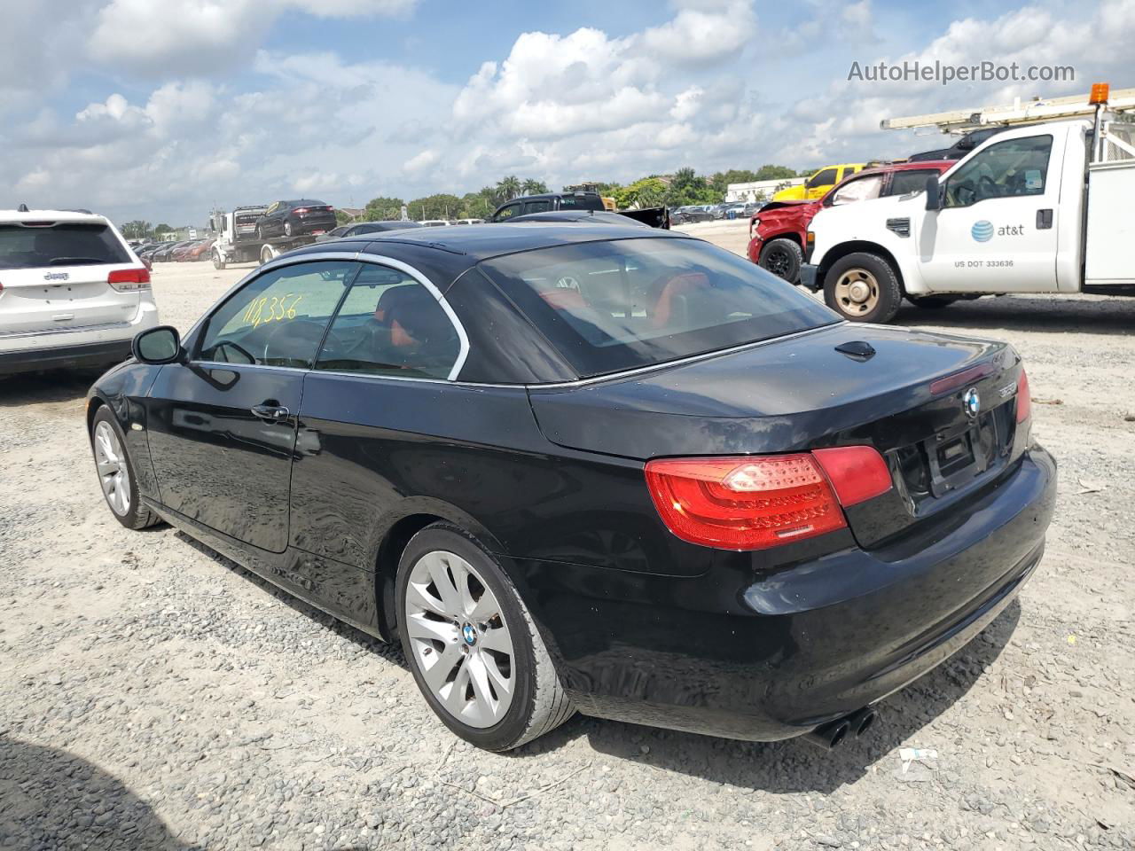 2013 Bmw 328 I Black vin: WBADW3C56DJ526705