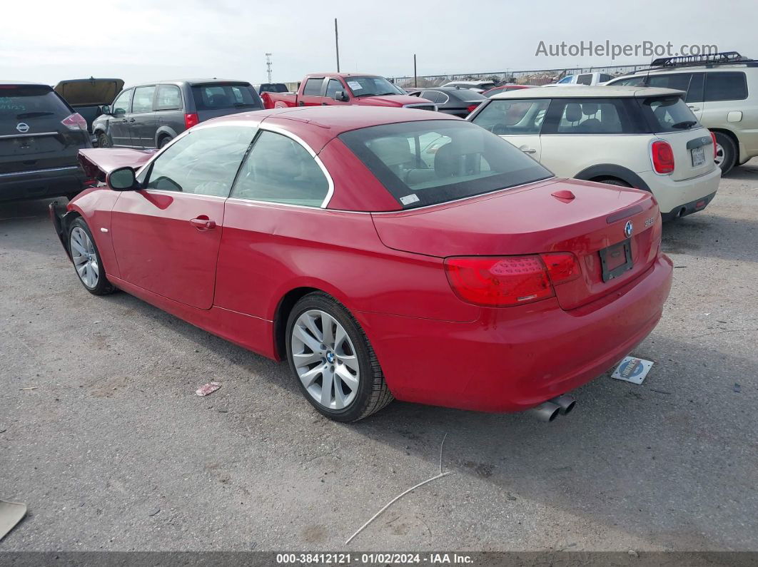 2013 Bmw 328i   Red vin: WBADW3C57DE825001