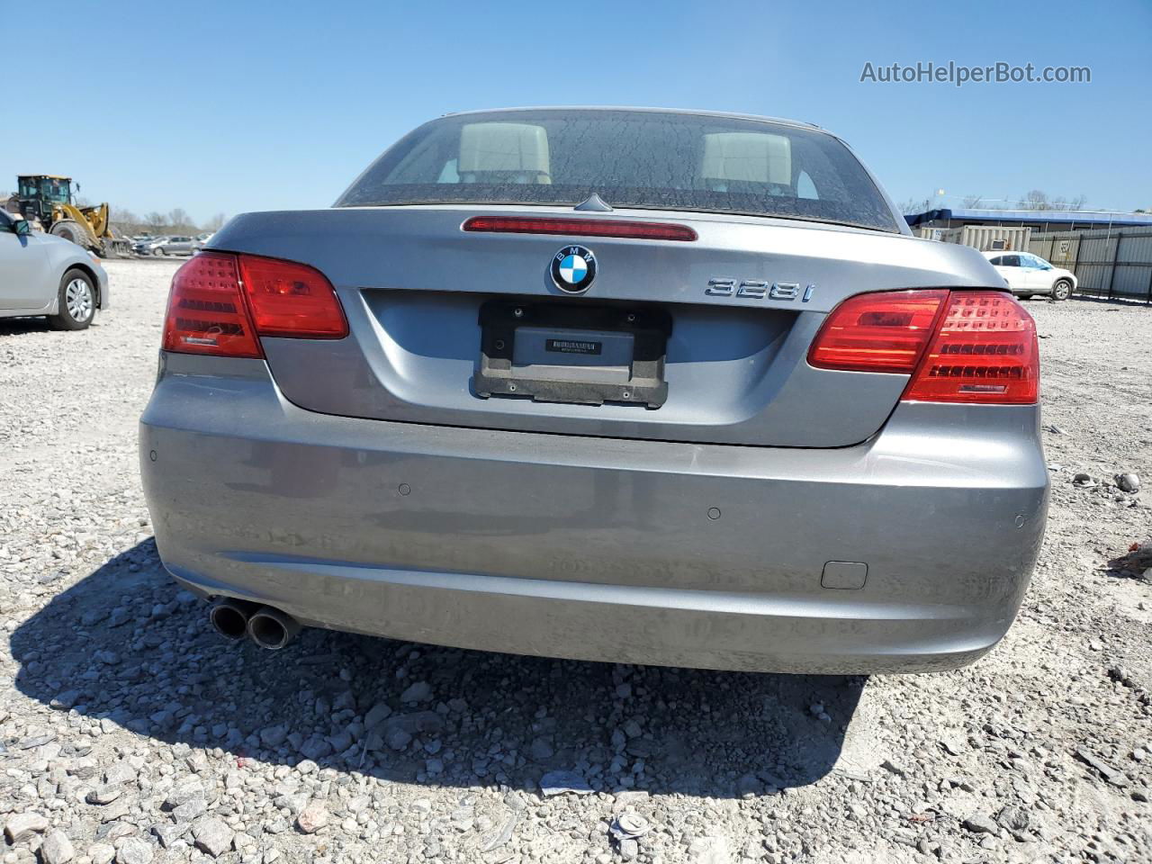 2013 Bmw 328 I Gray vin: WBADW3C57DJ527457