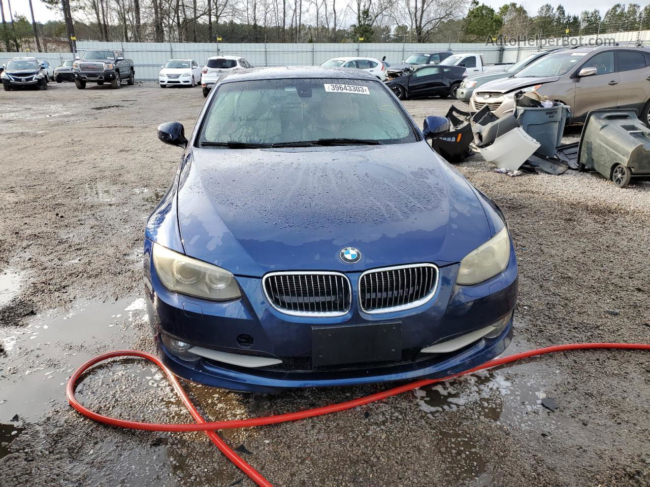 2011 Bmw 328 I Blue vin: WBADW3C58BE537341