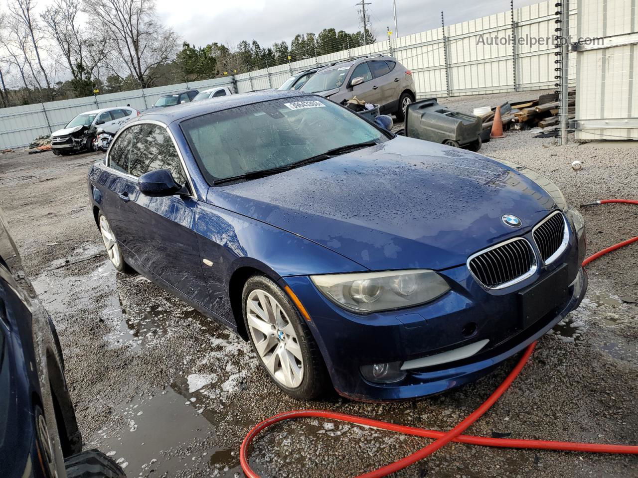 2011 Bmw 328 I Blue vin: WBADW3C58BE537341