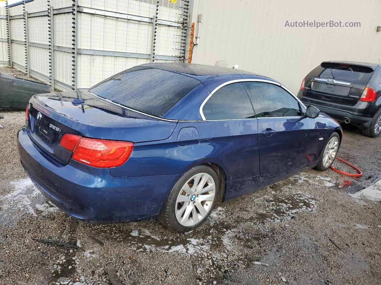 2011 Bmw 328 I Blue vin: WBADW3C58BE537341