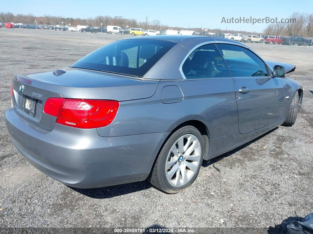 2013 Bmw 328i   Gray vin: WBADW3C58DJ526298