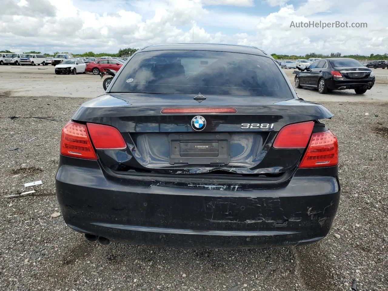 2012 Bmw 328 I Black vin: WBADW3C59CE822406