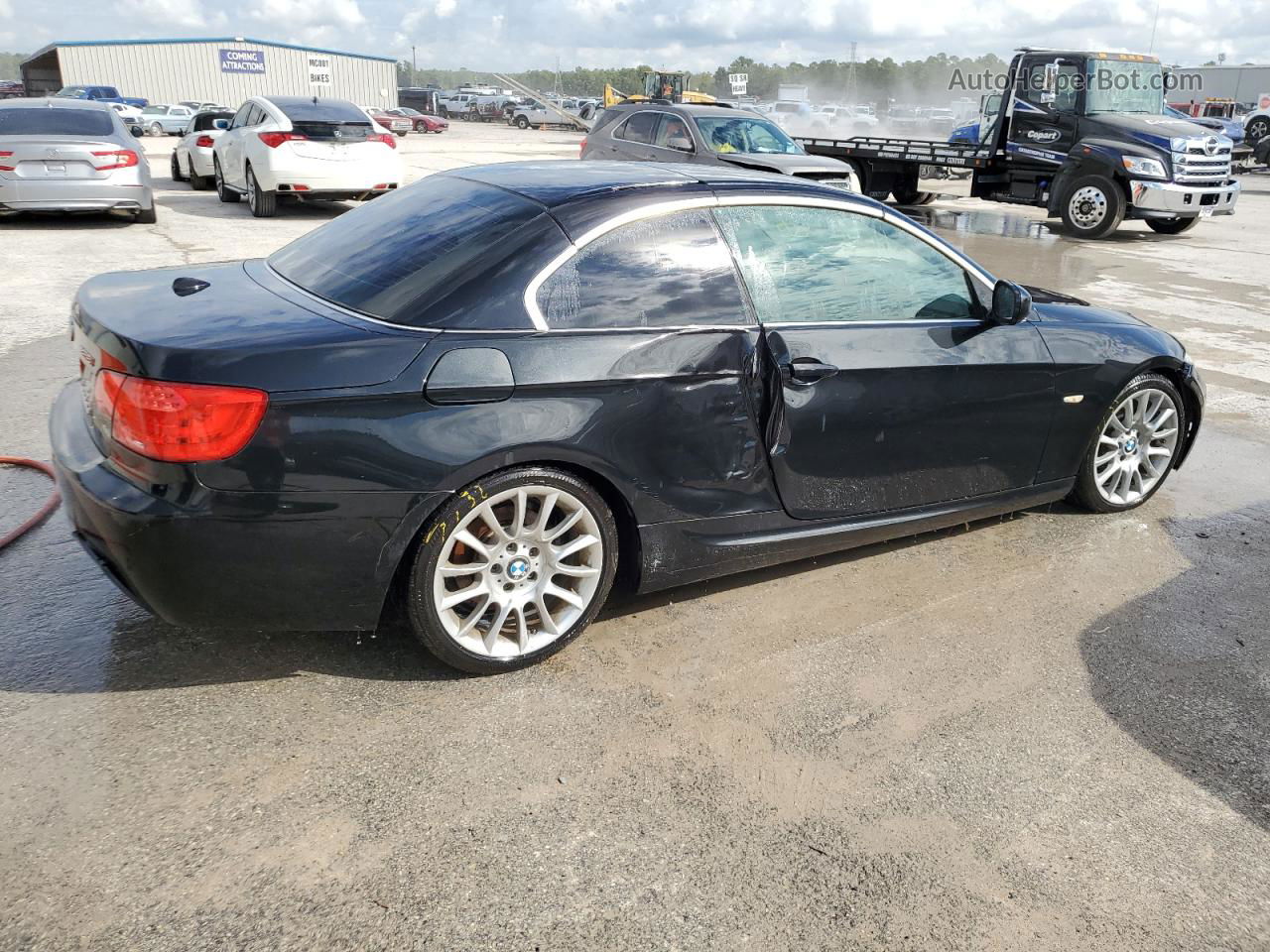 2012 Bmw 328 I Black vin: WBADW3C5XCE822561